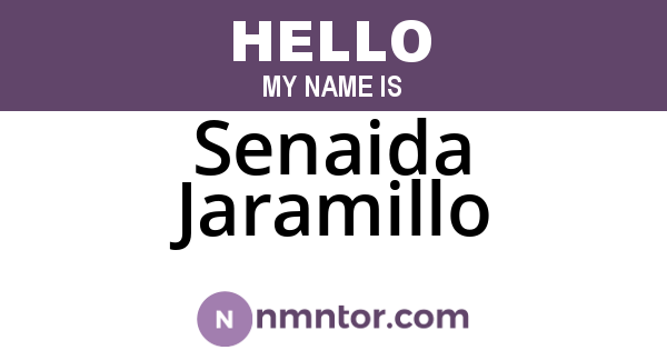 Senaida Jaramillo