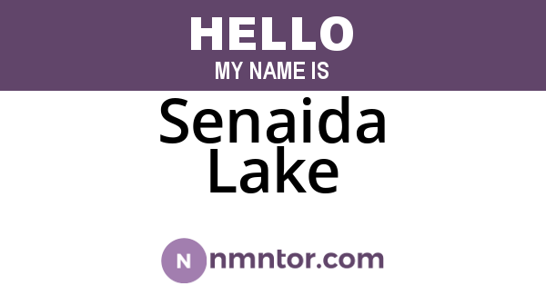 Senaida Lake