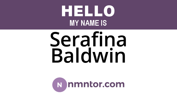 Serafina Baldwin