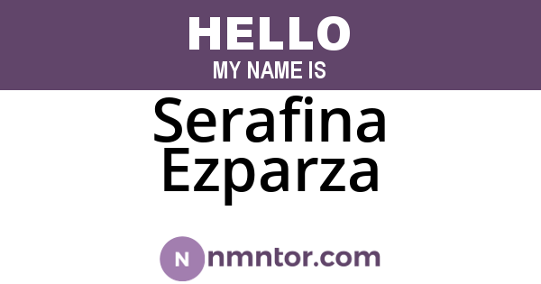 Serafina Ezparza