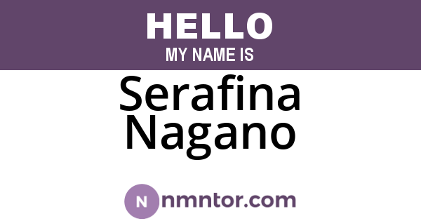 Serafina Nagano