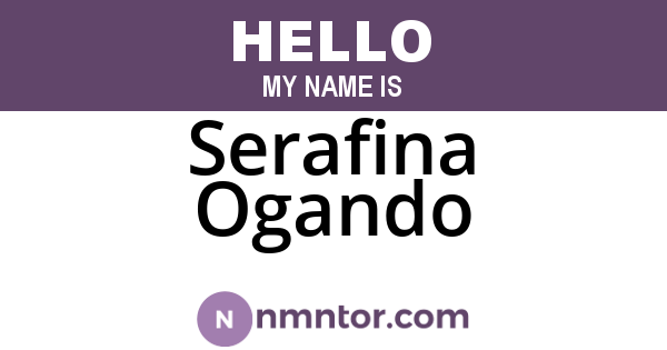 Serafina Ogando