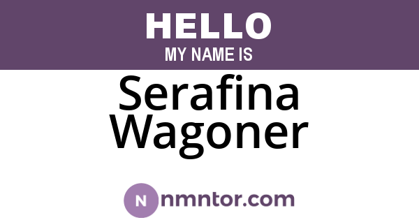 Serafina Wagoner