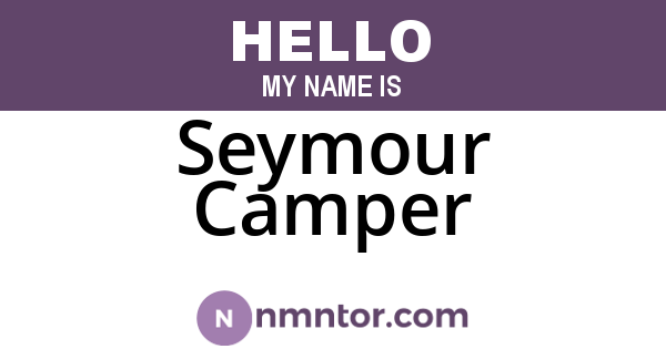 Seymour Camper