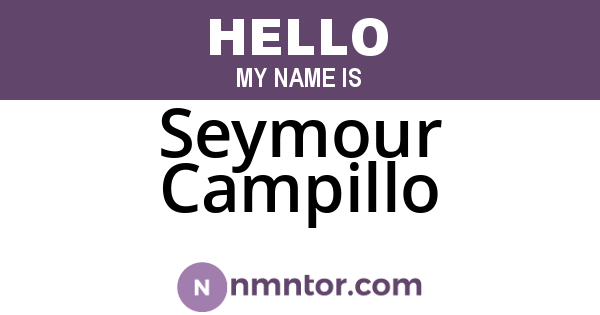Seymour Campillo