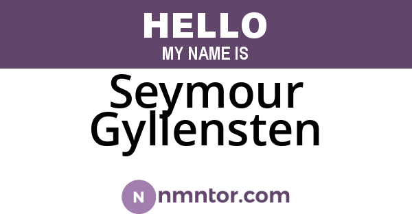 Seymour Gyllensten