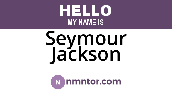Seymour Jackson