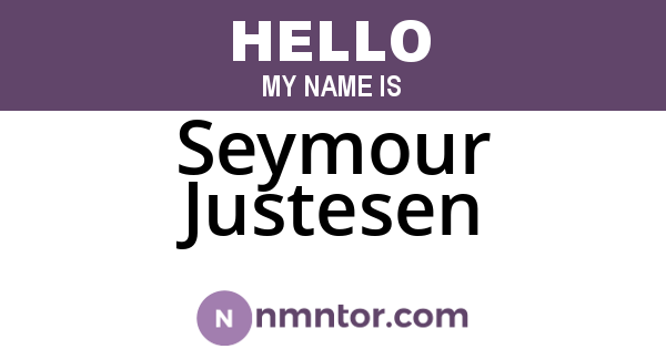 Seymour Justesen