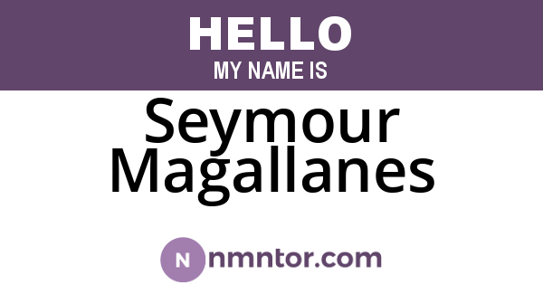Seymour Magallanes
