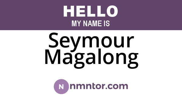 Seymour Magalong