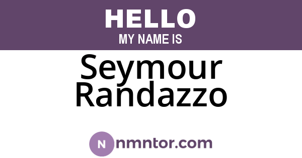 Seymour Randazzo