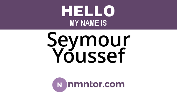 Seymour Youssef
