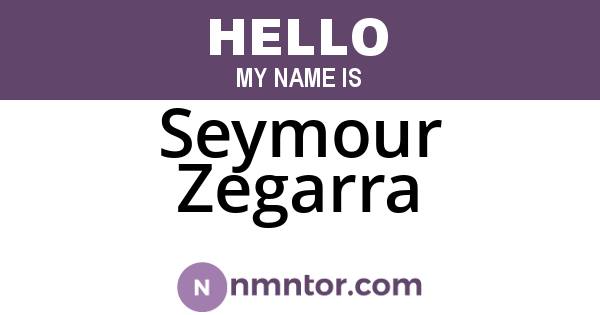 Seymour Zegarra