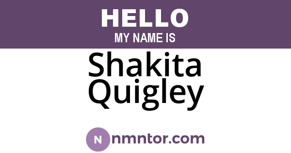 Shakita Quigley