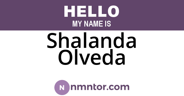 Shalanda Olveda