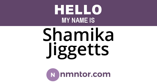 Shamika Jiggetts