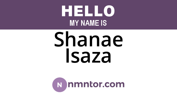 Shanae Isaza