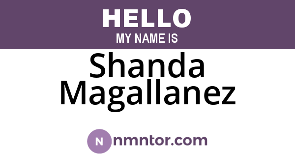 Shanda Magallanez