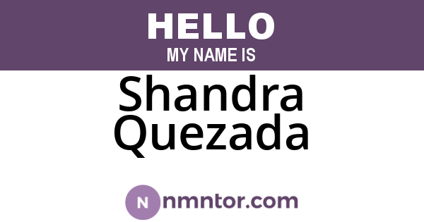 Shandra Quezada