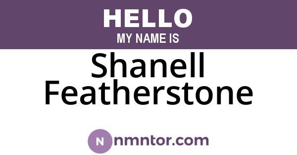 Shanell Featherstone