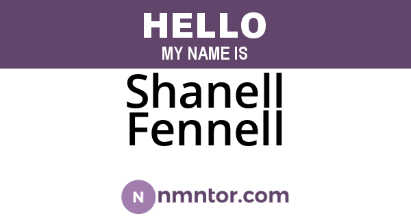 Shanell Fennell