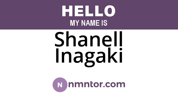 Shanell Inagaki