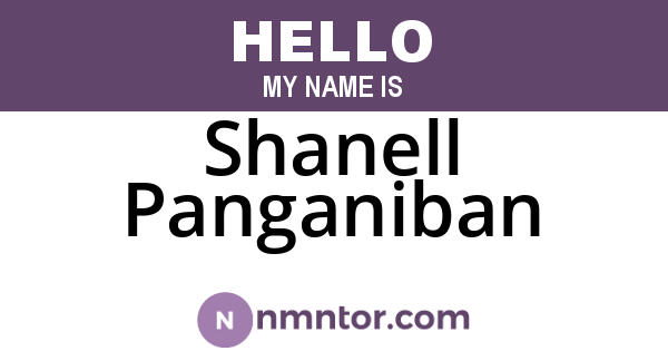 Shanell Panganiban