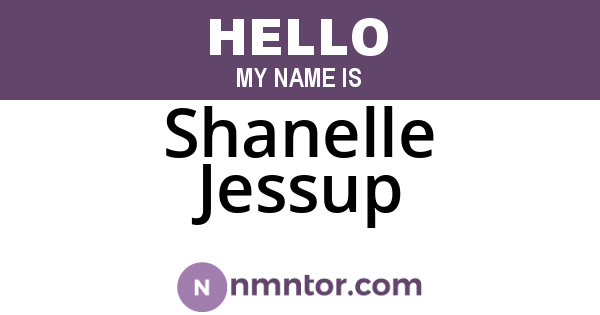 Shanelle Jessup