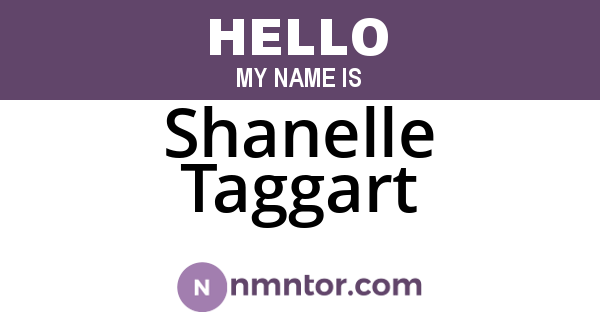 Shanelle Taggart