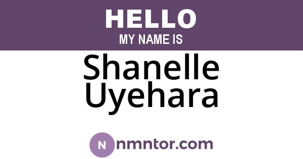 Shanelle Uyehara