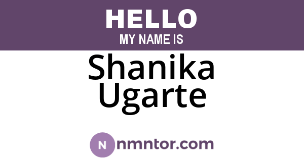 Shanika Ugarte
