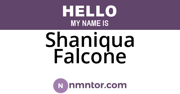 Shaniqua Falcone