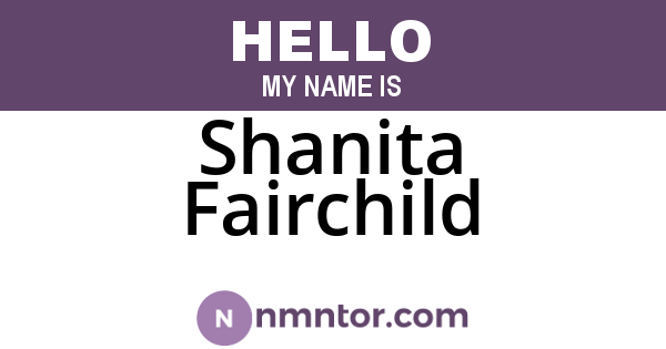 Shanita Fairchild