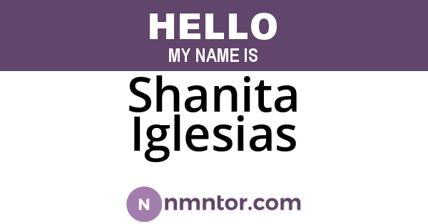 Shanita Iglesias