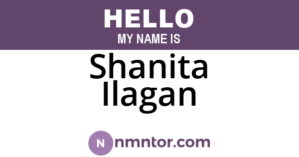Shanita Ilagan