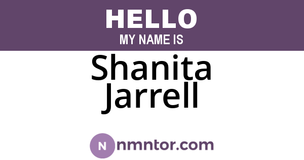 Shanita Jarrell