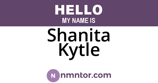 Shanita Kytle