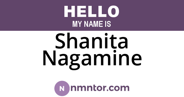 Shanita Nagamine