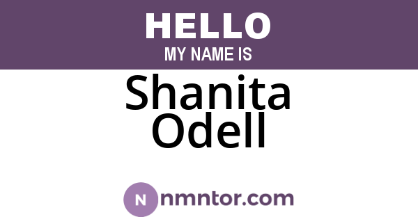 Shanita Odell