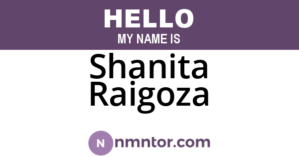 Shanita Raigoza