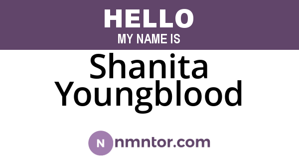 Shanita Youngblood