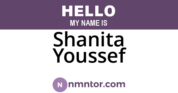 Shanita Youssef