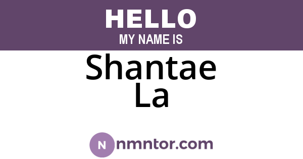 Shantae La