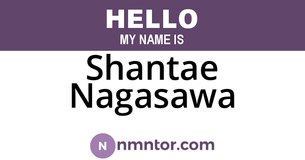 Shantae Nagasawa