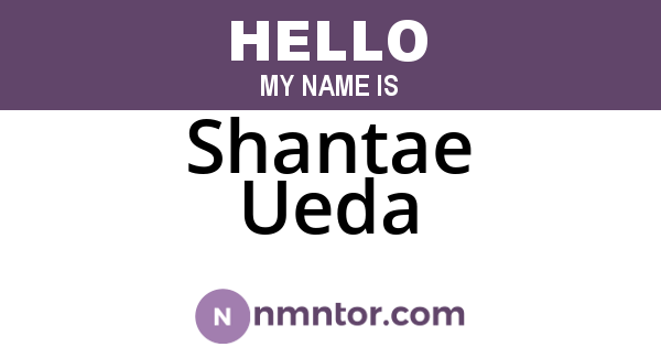 Shantae Ueda