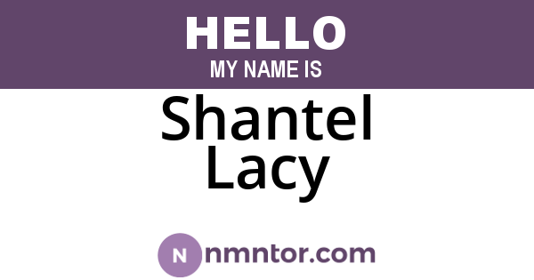 Shantel Lacy