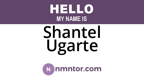 Shantel Ugarte
