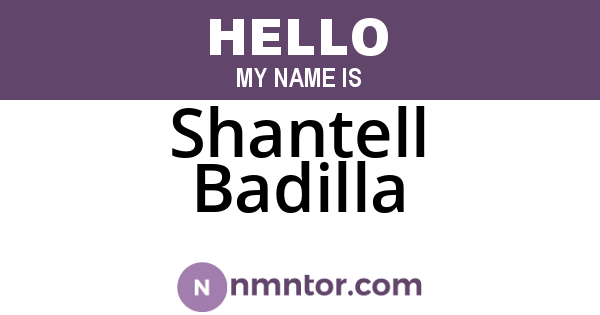 Shantell Badilla