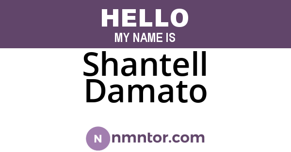Shantell Damato