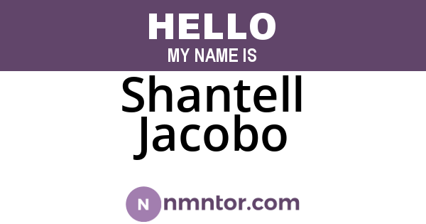 Shantell Jacobo